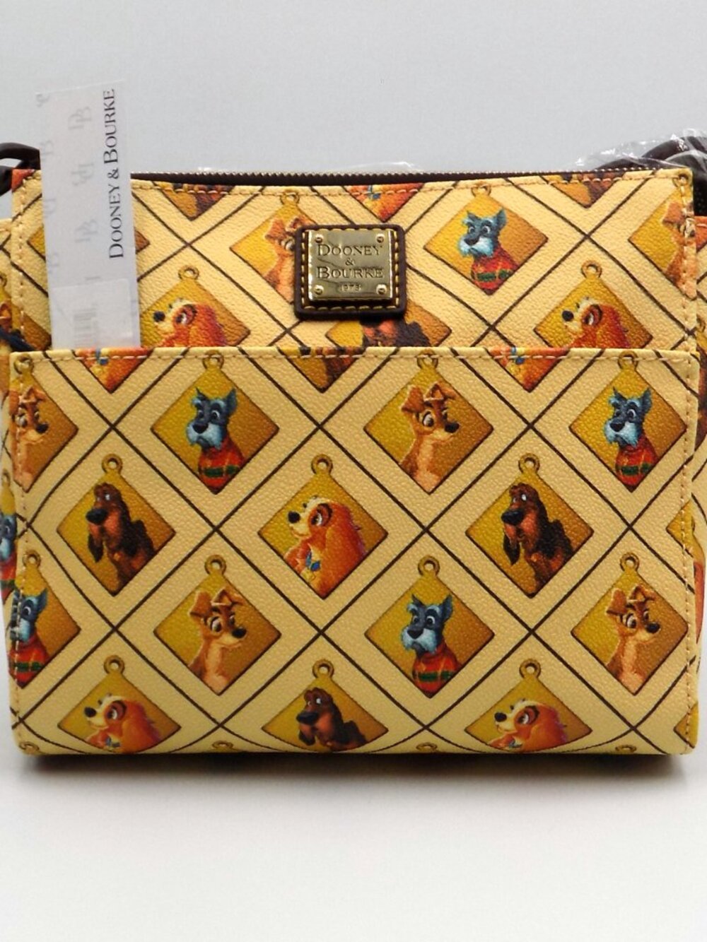 Dooney & Bourke Disney 2018 Lady & The Tramp Crossbody Bag - NWT - Picture 4 of 9